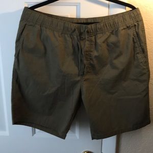 Green shorts